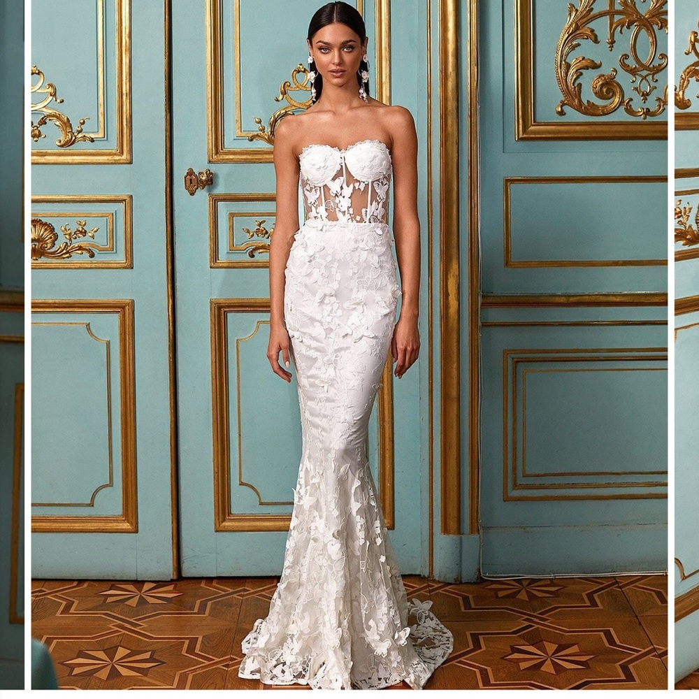 Alamour white dress